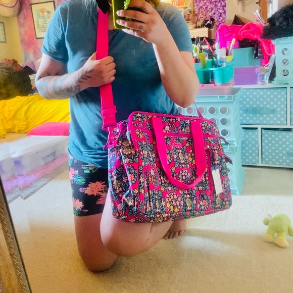 Vera Bradley Lighten Up Weekender Crossbody - Picture 12 of 16